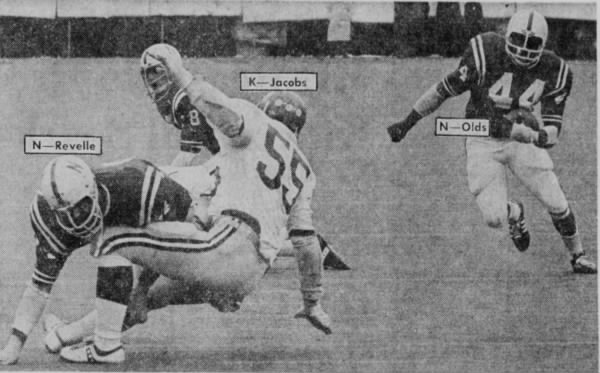 1972 Nebraska-Kansas State football, Bill Olds and Bob Revelle
