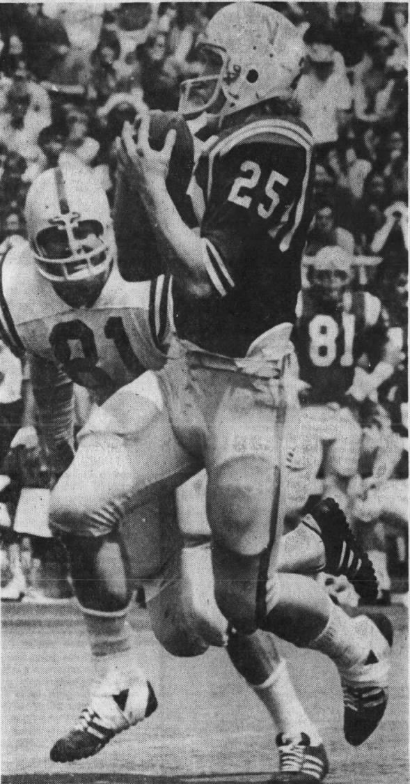 1973 Nebraska spring game Tony Davis