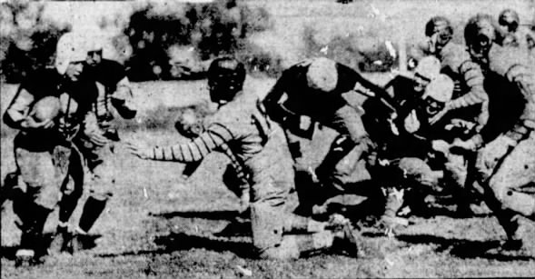 1925 Nebraska-Washington football photo