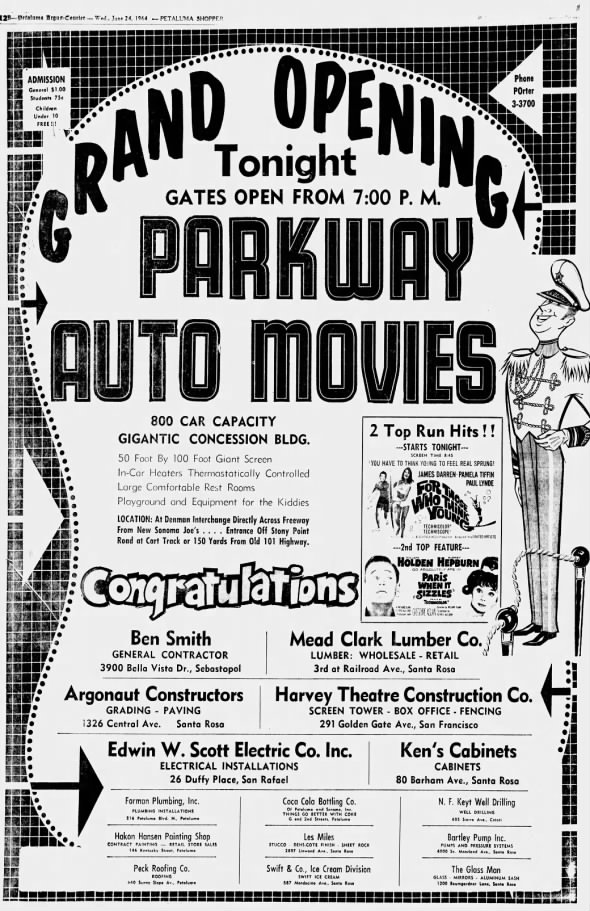Parkway Auto Movies opening