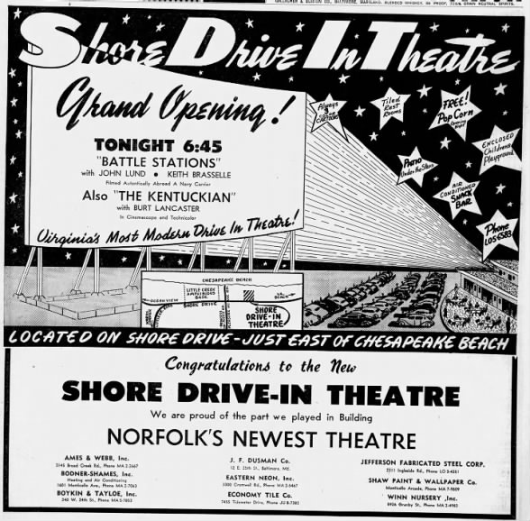 Shore Drive-In opening