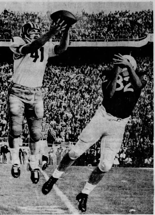 1964 Nebraska-Missouri football interception
