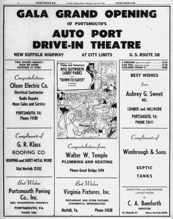 Auto Port Drive-In opening