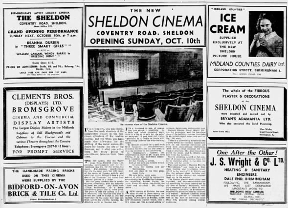 Sheldon Cinema opening