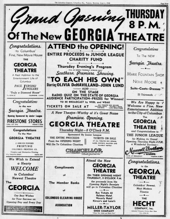 Georgia Theatre opening