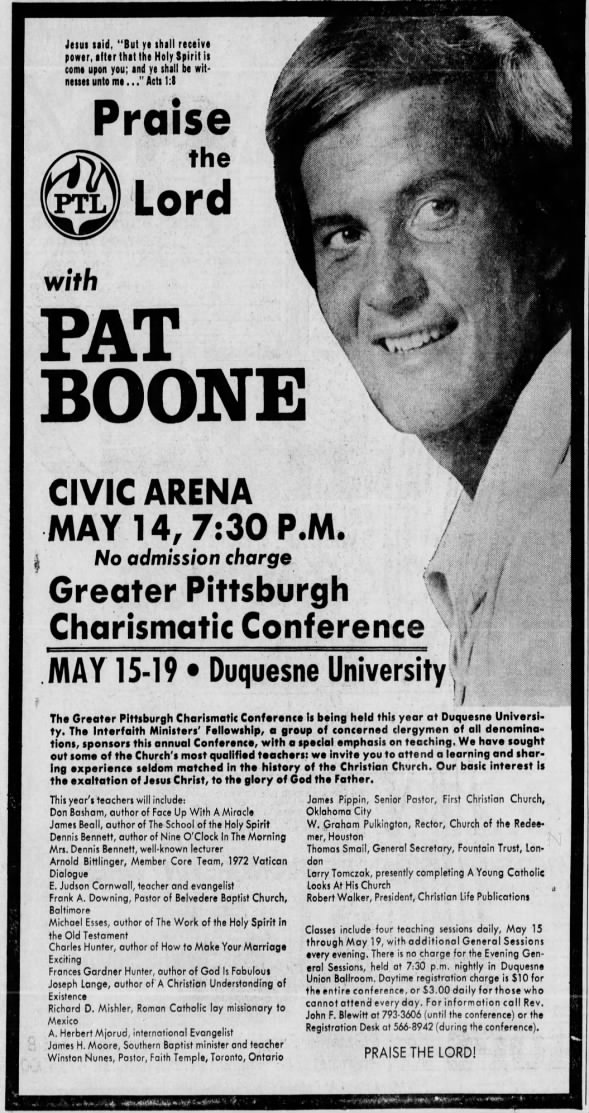 May 1973 - Greater Pittsburgh Charismatic Conference