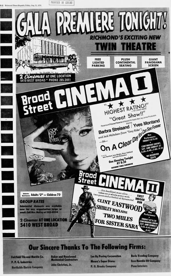 Broad Street Cinema opening