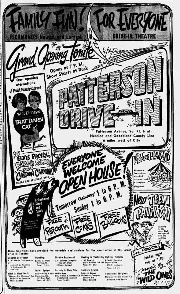Patterson Drive-In opening