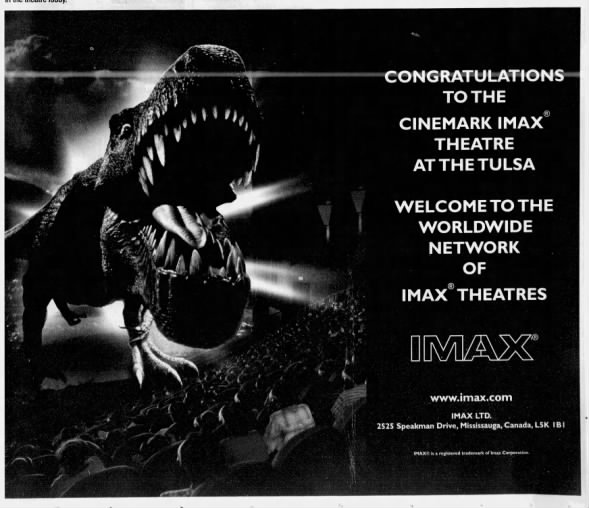 Cinemark IMAX ad from IMAX Corp. 
