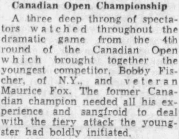 Canadian Open Championship