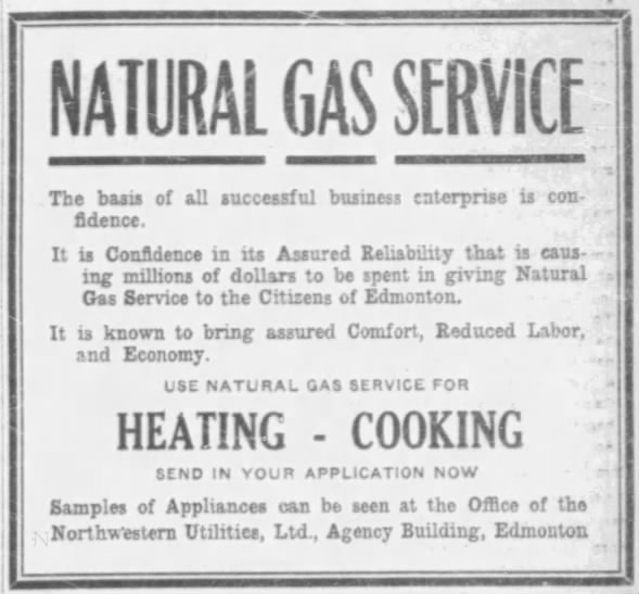 natural gas history 