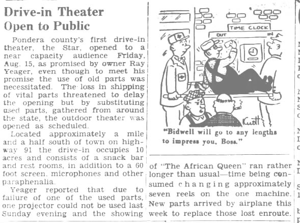 Star drive-in opening