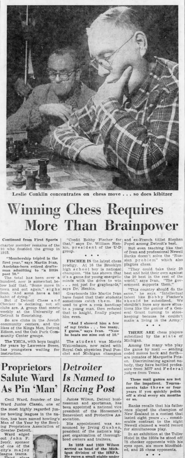 Winning Chess Requires More Than Brainpower