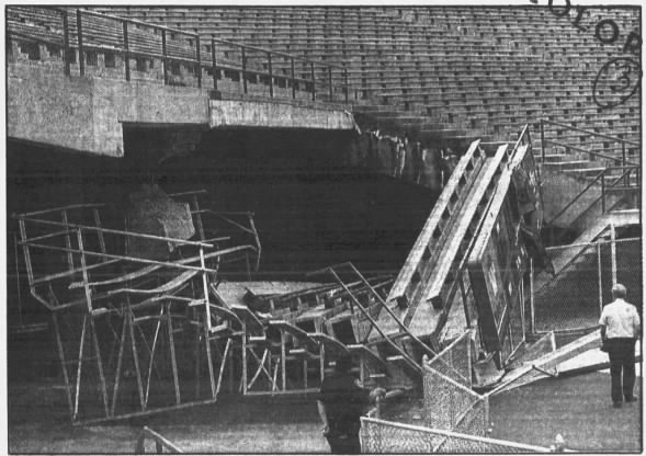 1993 Memorial Stadium section collapse