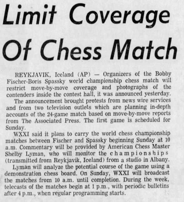 Limit Coverage Of Chess Match