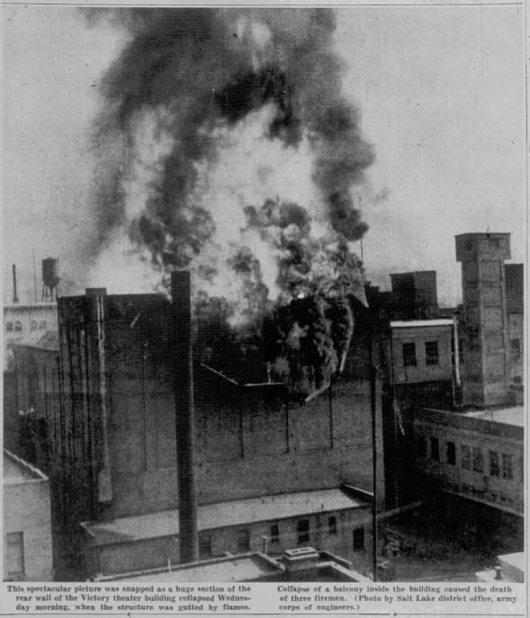 Victory Theater fire, May 1943