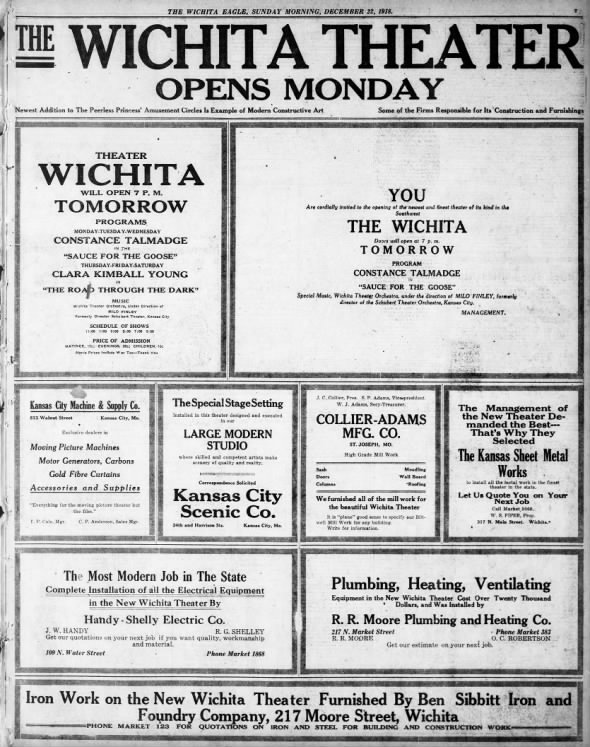 Wichita theatre opening