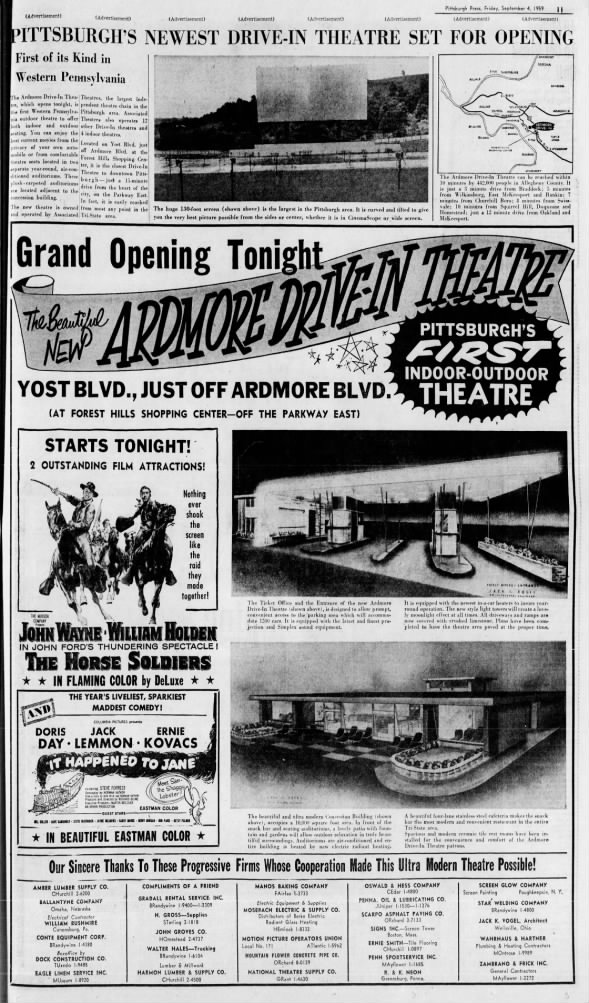 Ardmore Drive-In opening
