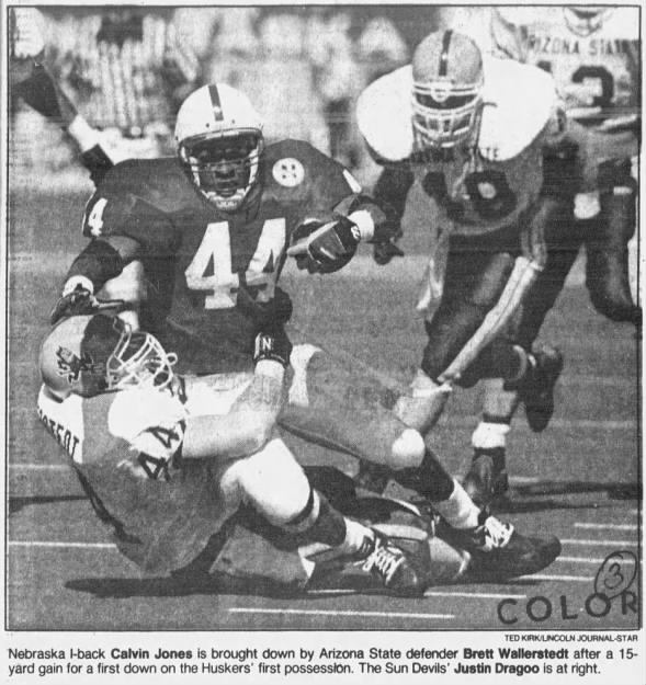 1992 Nebraska-Arizona State football LJS2