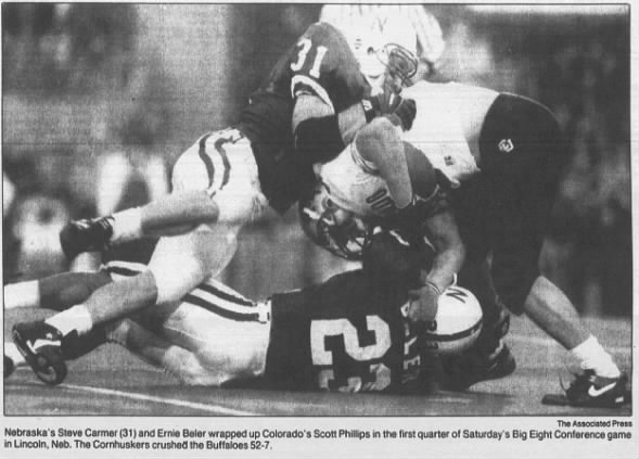 1992 Nebraska-Colorado football, KC photo