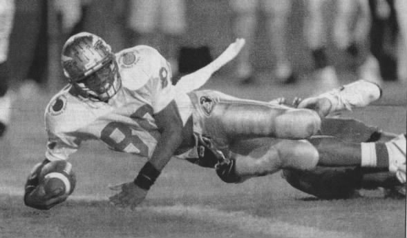 1992 Orange Bowl: Vanover TD