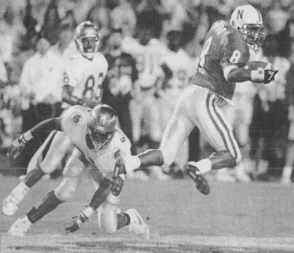 1993 Orange Bowl, Tyrone Byrd interception