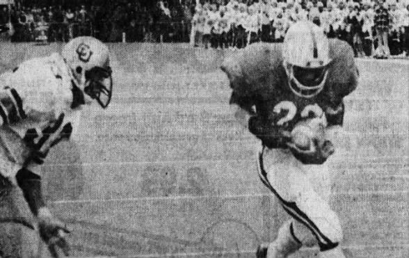 1977 Nebraska-Colorado football, Kenny Brown TD