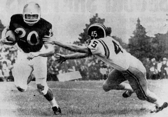 1962 Nebraska-Missouri football, Warren Powers and Vince Turner