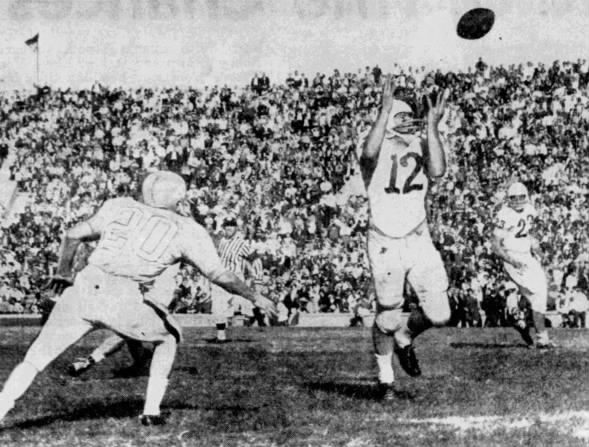 1962 Nebraska-Kansas football, Doug Tucker interception