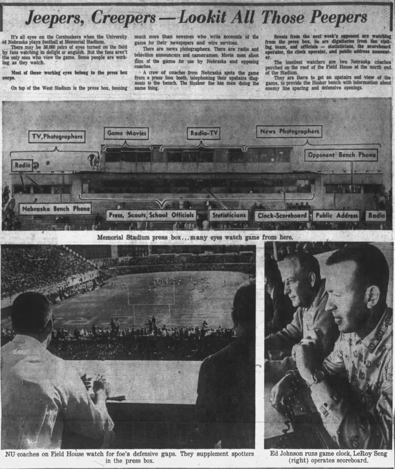 1962 Nebraska football game observers