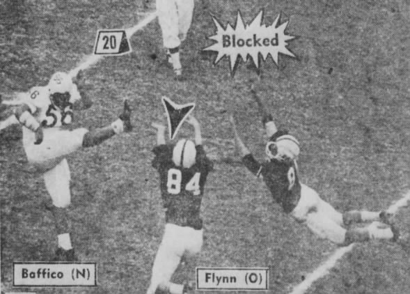 1962 Nebraska-Oklahoma football, blocked punt