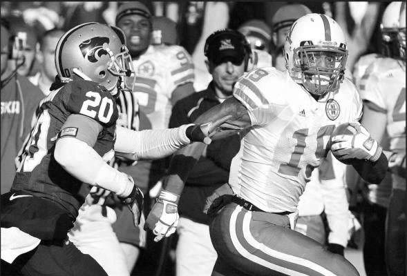 2008 Nebraska-Kansas State football, Quentin Castille touchdown fun