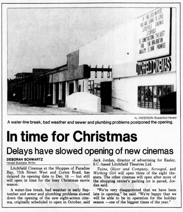 Litchfield Cinemas delayed opening