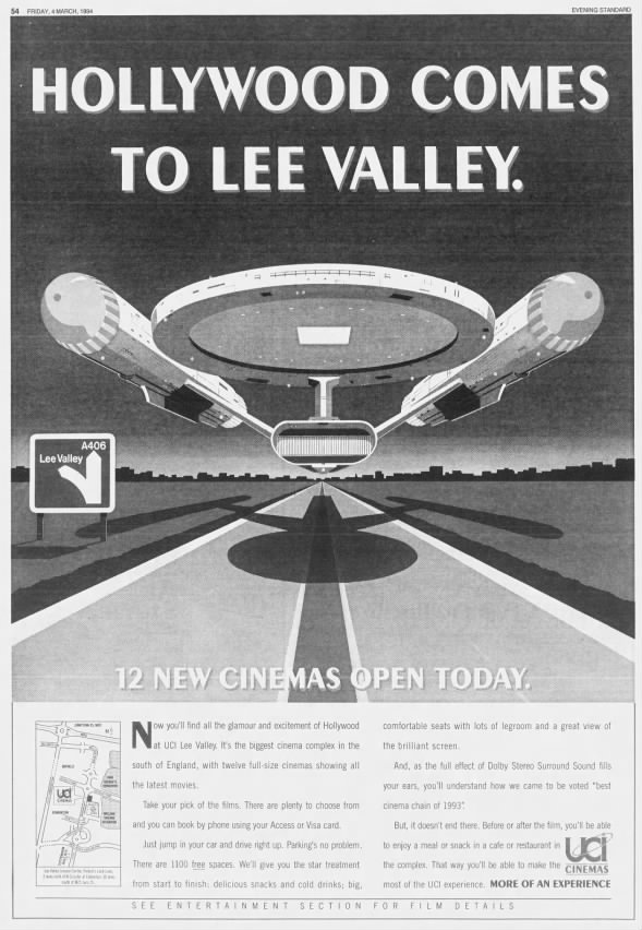 UCI Lee Valley cinema 12