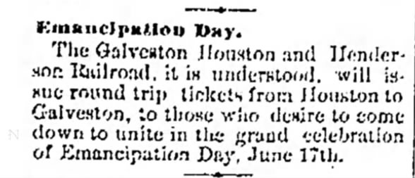 Emancipation Day (Juneteenth)