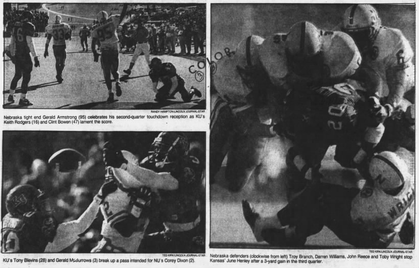 1993 Nebraska-Kansas football LJS6