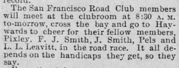 San Francisco Road Club