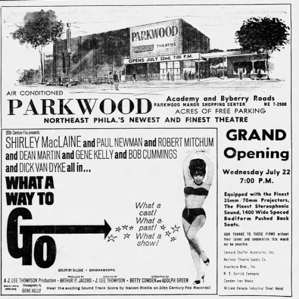 Parkwood theatre opening