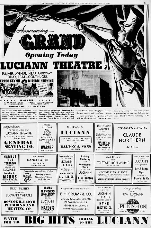 Luciann theatre opening