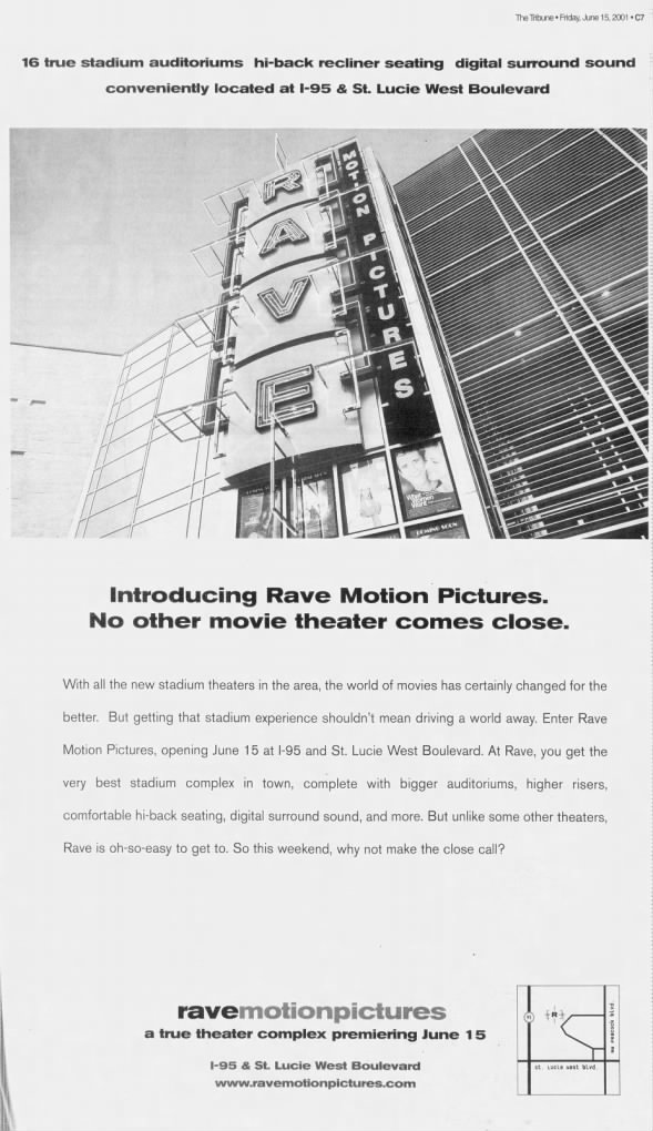 Rave Motion Pictures opening