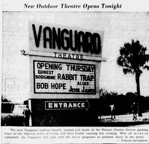 Vanguard Drive-In opening