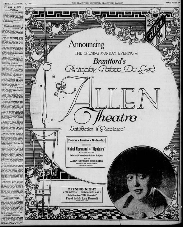 Allen Theatre opening