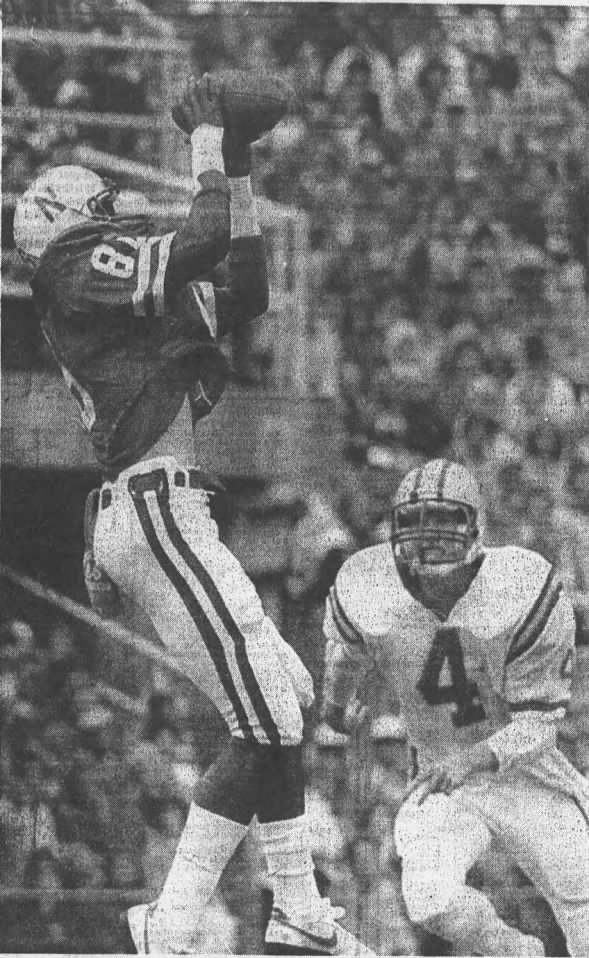 1984 Jason Gamble TD catch vs Kansas State