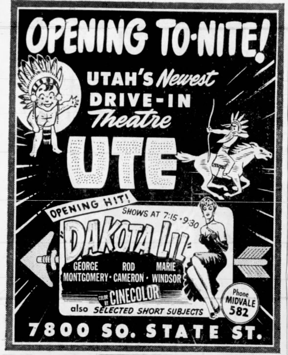 Ute Drive-In opening