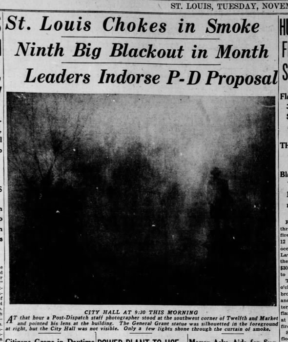 Nov. 27, 1939: Black Tuesday in St. Louis