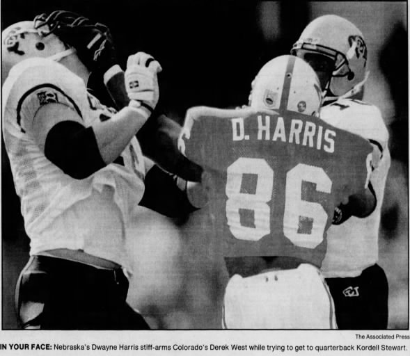 1994 Nebraska-Colorado, Dwayne Harris