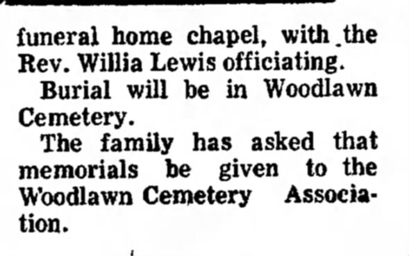 Mildred Frew Obituary (Aged 72) - Part 2 of 2