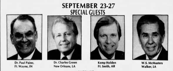 Paino, Green, Kemp Holden, McMasters .... 1989