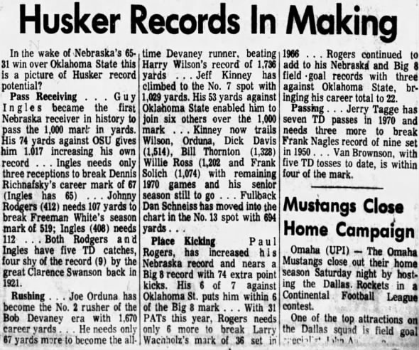 1970.10 Records within reach, Colorado week