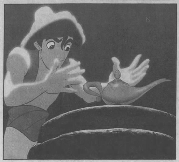 Aladdin and his magic lamp